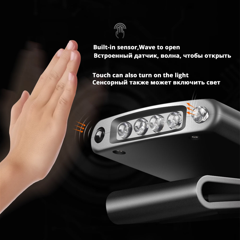 USB-LED-Kopflampe für Fischer