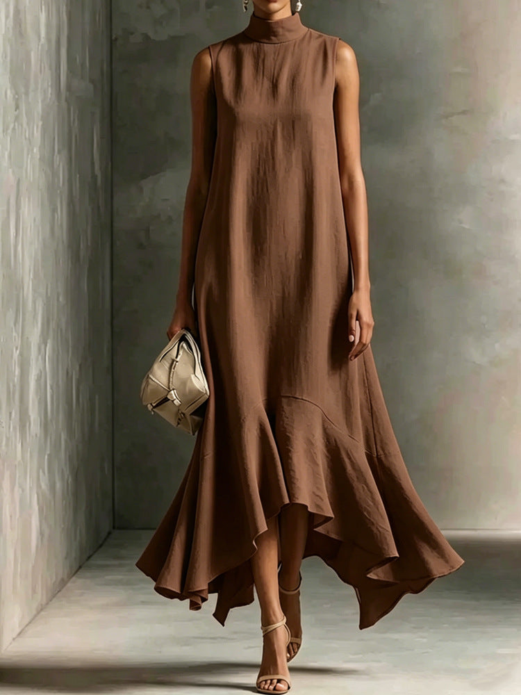 Elegantes ärmelloses Plissee-Kleid für Damen – Bild 8 | LuxeStyle