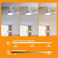 Intelligente Deckenventilator mit Licht