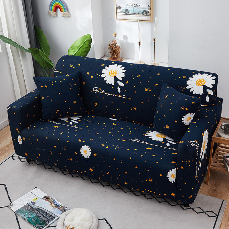 Gedruckter Multifunktioneller Strick Dehnbarer Sofa-Bett-Bezug