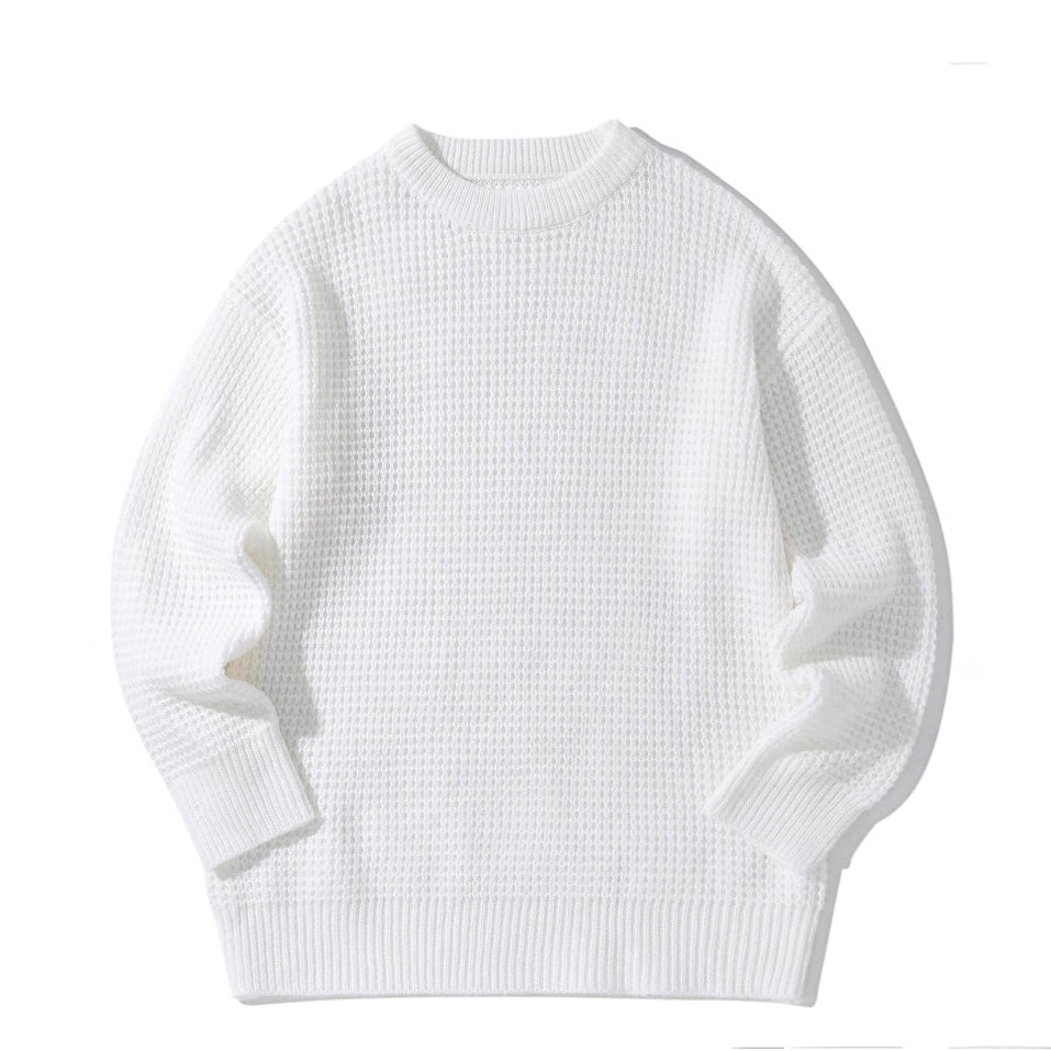Herren-Modischer Langarm-Strickpullover