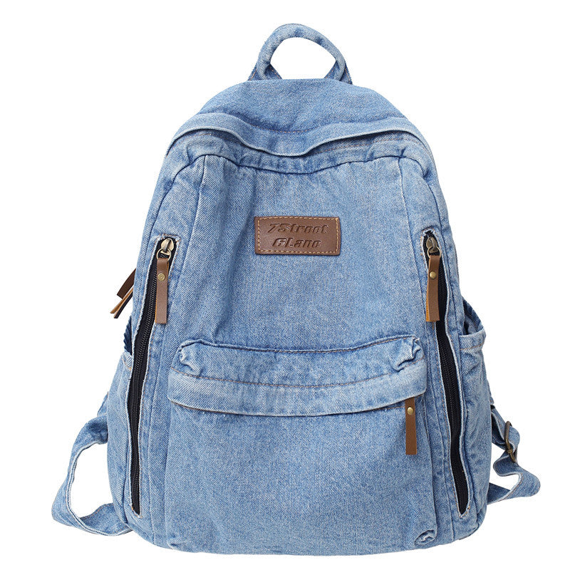 Denim Rucksack für Damen – gross & stylisch