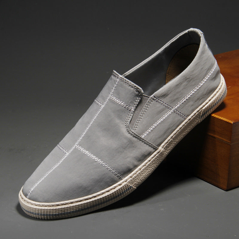 Herren Slip-on Canvas Schuhe | LuxeStyle