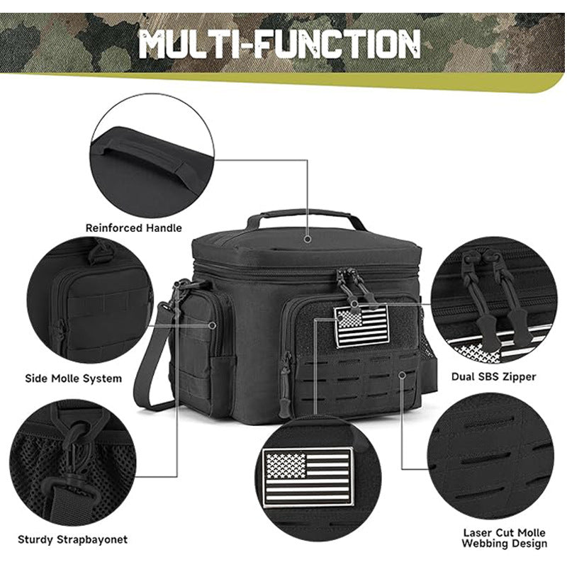 Isolierte Picknicktasche 13 L Schultertasche – Bild 10 | LuxeStyle