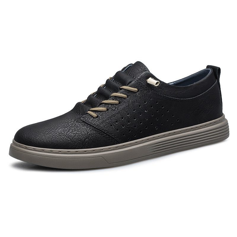 Atmungsaktive Halbschuhe aus Rindsleder – Bild 6 | LuxeStyle