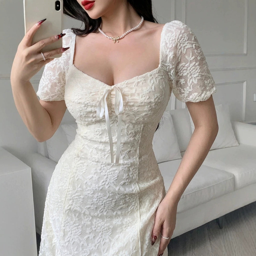 Schlichte Schiffchen-Kleid – Bild 4 | LuxeStyle