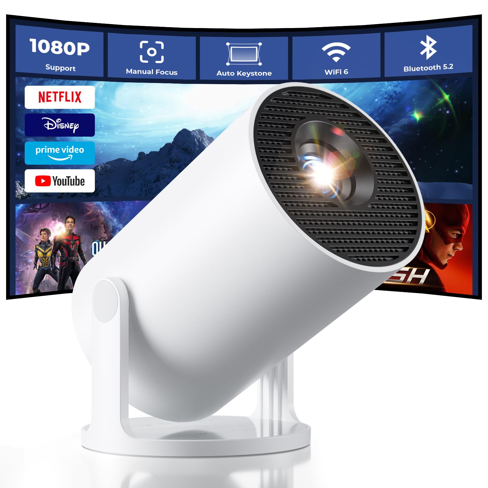 LED-Projektor «GlowCast» · Stimmungslicht