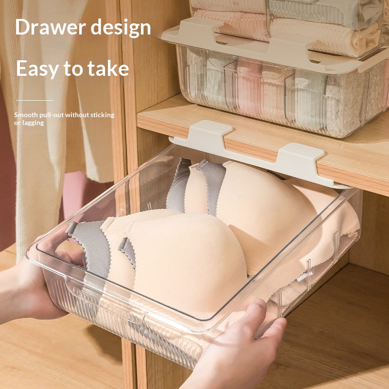 Transparenter Organizer für Schubladen