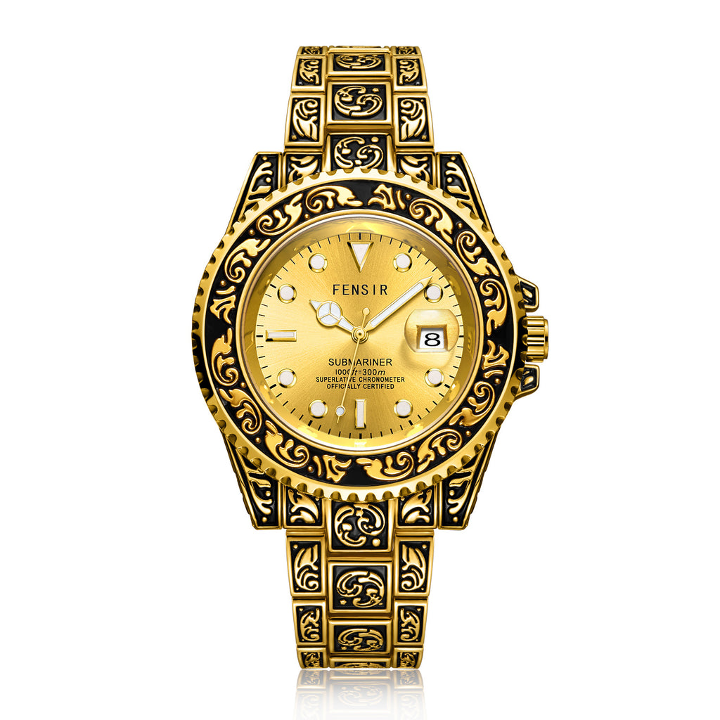 Wasserdichte Herrenuhr mit Quarzwerk – Bild 3 | LuxeStyle