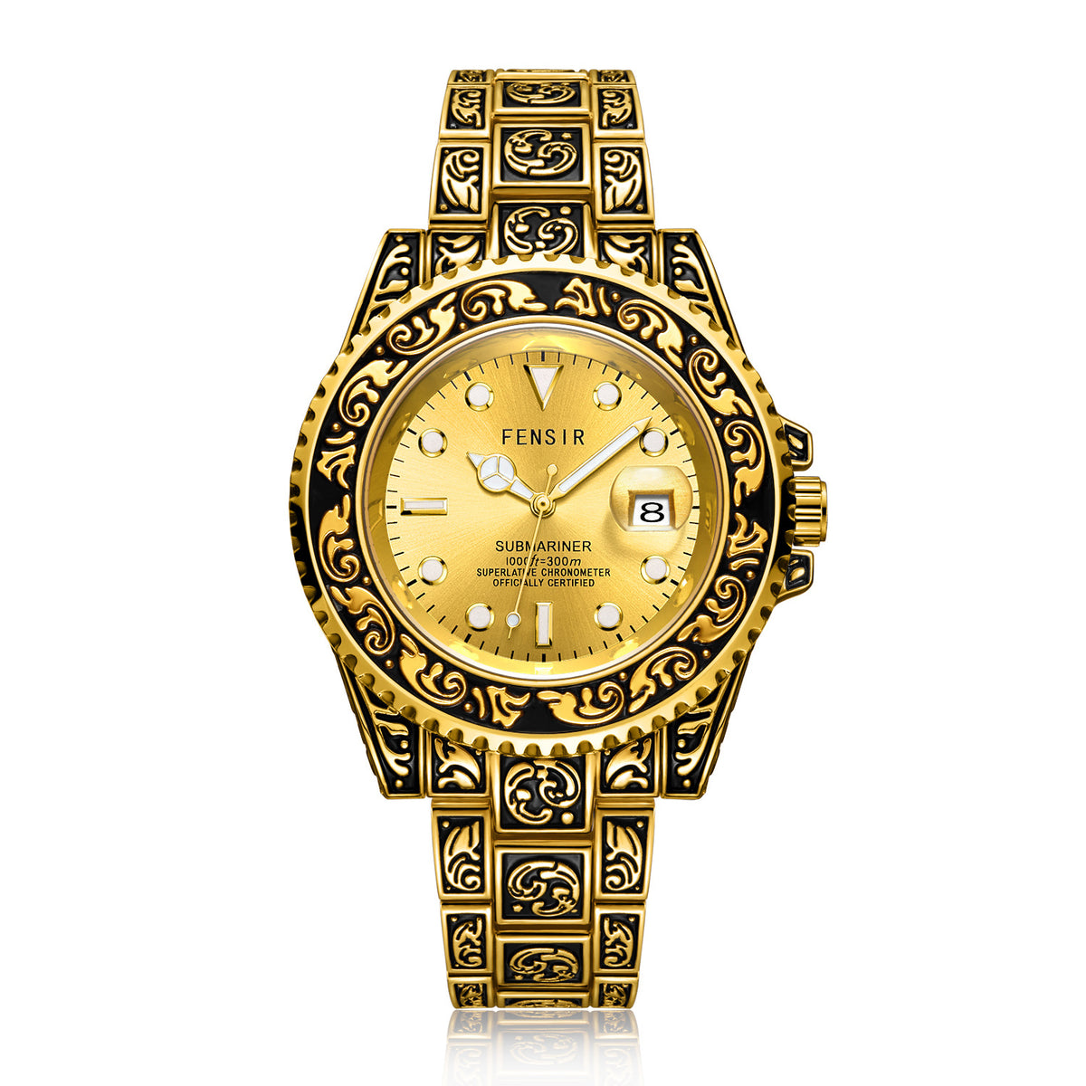 Wasserdichte Herrenuhr mit Quarzwerk – Bild 3 | LuxeStyle