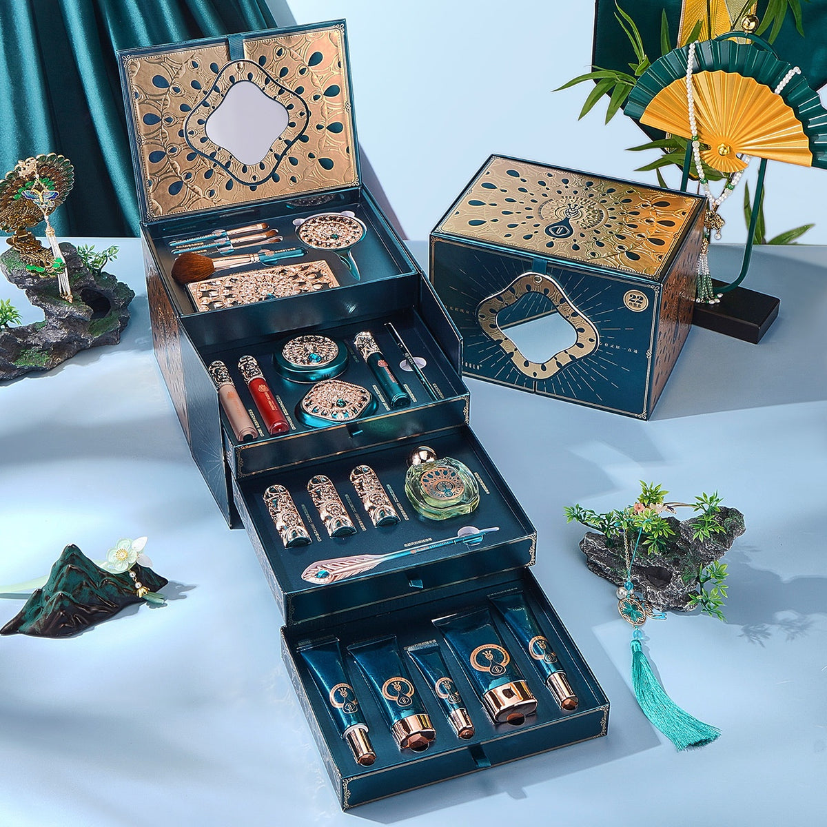 Yan Fengyun Oriental Make-up Set, 22-teilig – Bild 11 | LuxeStyle