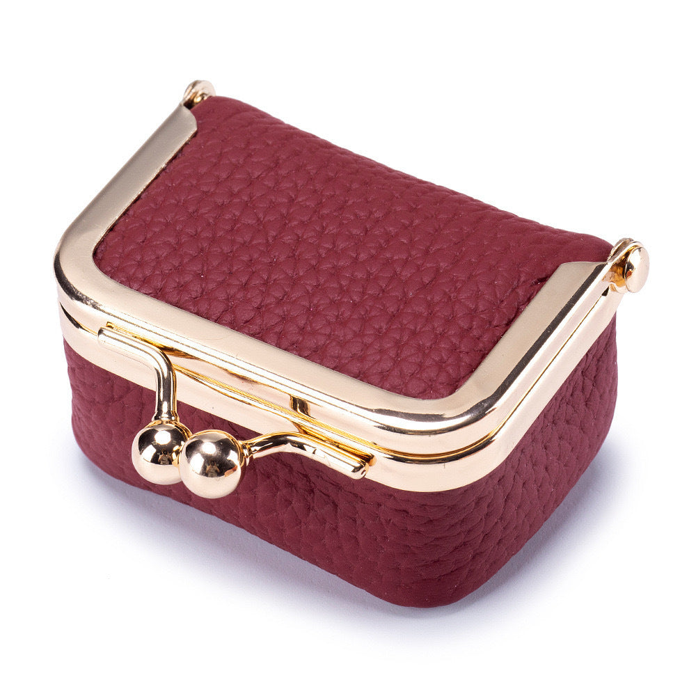 Mini-Geldbörse aus echtem Leder – Bild 4 | LuxeStyle