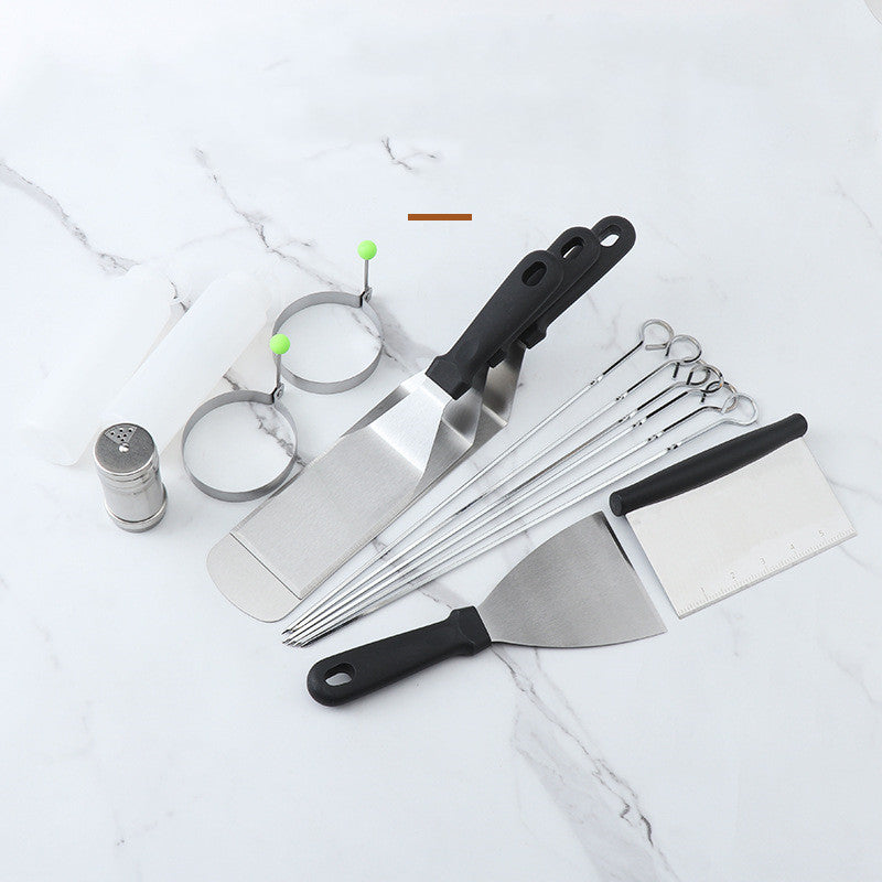 Stahl-Grillwerkzeug-Set – Bild 5 | LuxeStyle