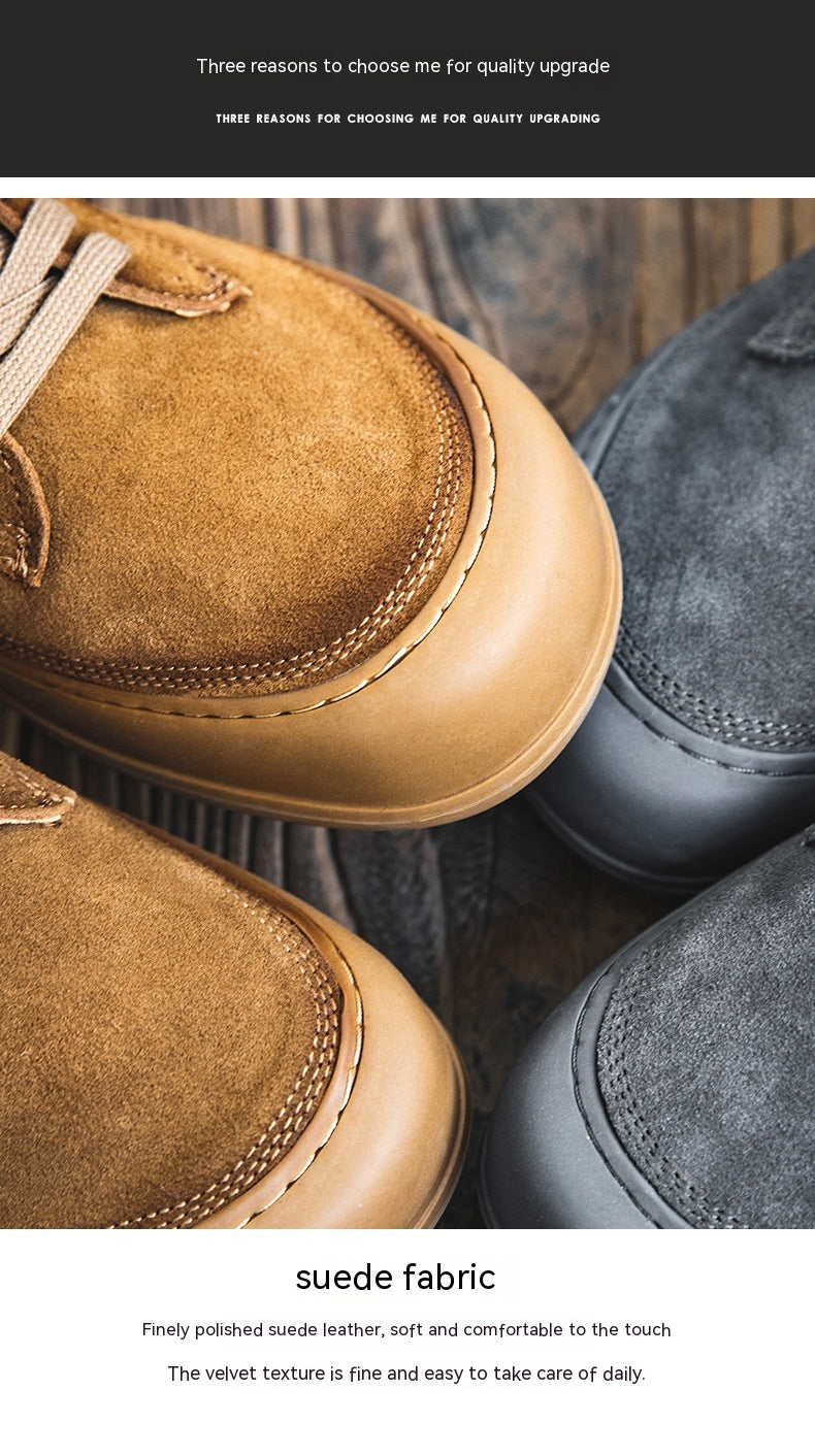 Lässige High-Top Leder Martin Boots für Herren | LuxeStyle