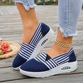Gestreifte Sneaker