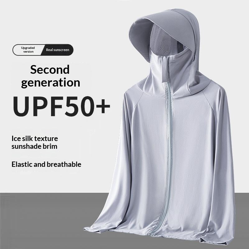 UV-Schutzjacke aus Eisseide für Herren