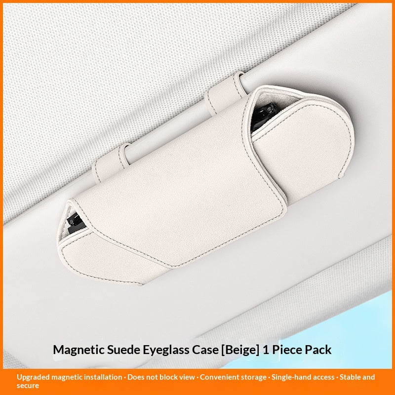 Magnetischer Brillenhalter für Sonnenblende