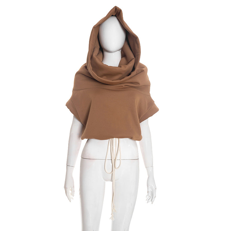 Oversized Kapuzen-Sweatshirt für Damen