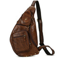 Leder-Brusttasche für Alltag und Reise – Bild 5 | LuxeStyle