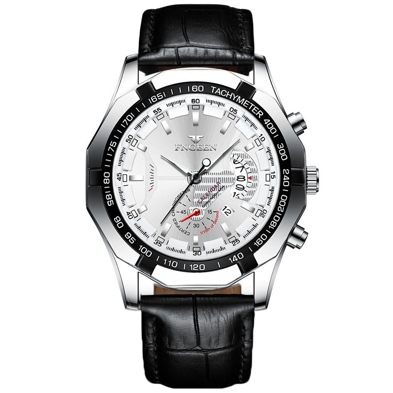 Herren Business-Uhr mit Leuchtanzeige und Kalender – Bild 13 | LuxeStyle
