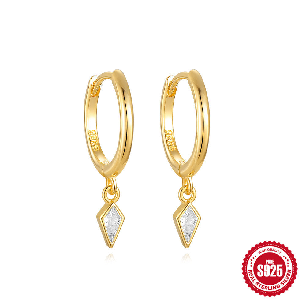 S925 Sterling Silber Kite-Ohrringe