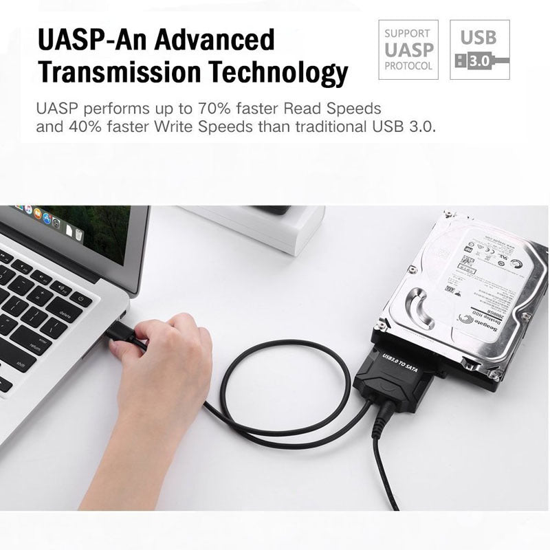USB 3.0 zu SATA Kabel für Festplatten