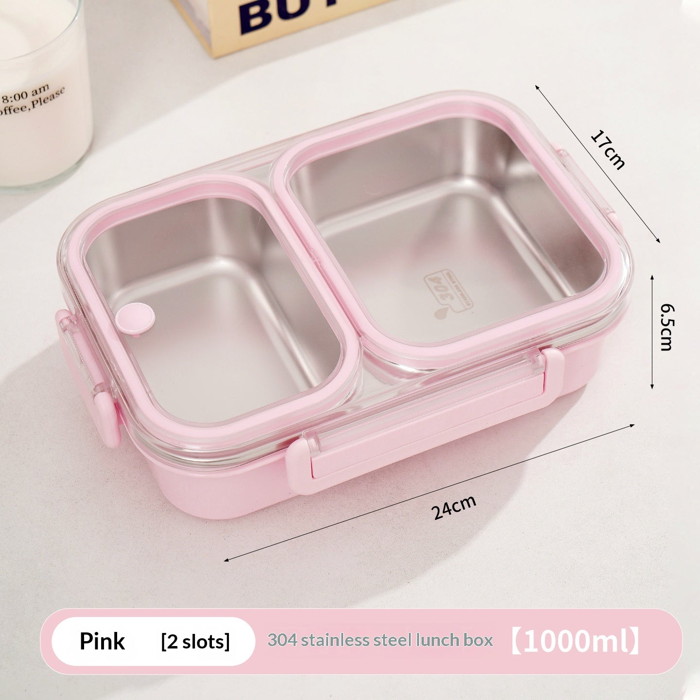 Aroma-dichte Bento Box aus Edelstahl