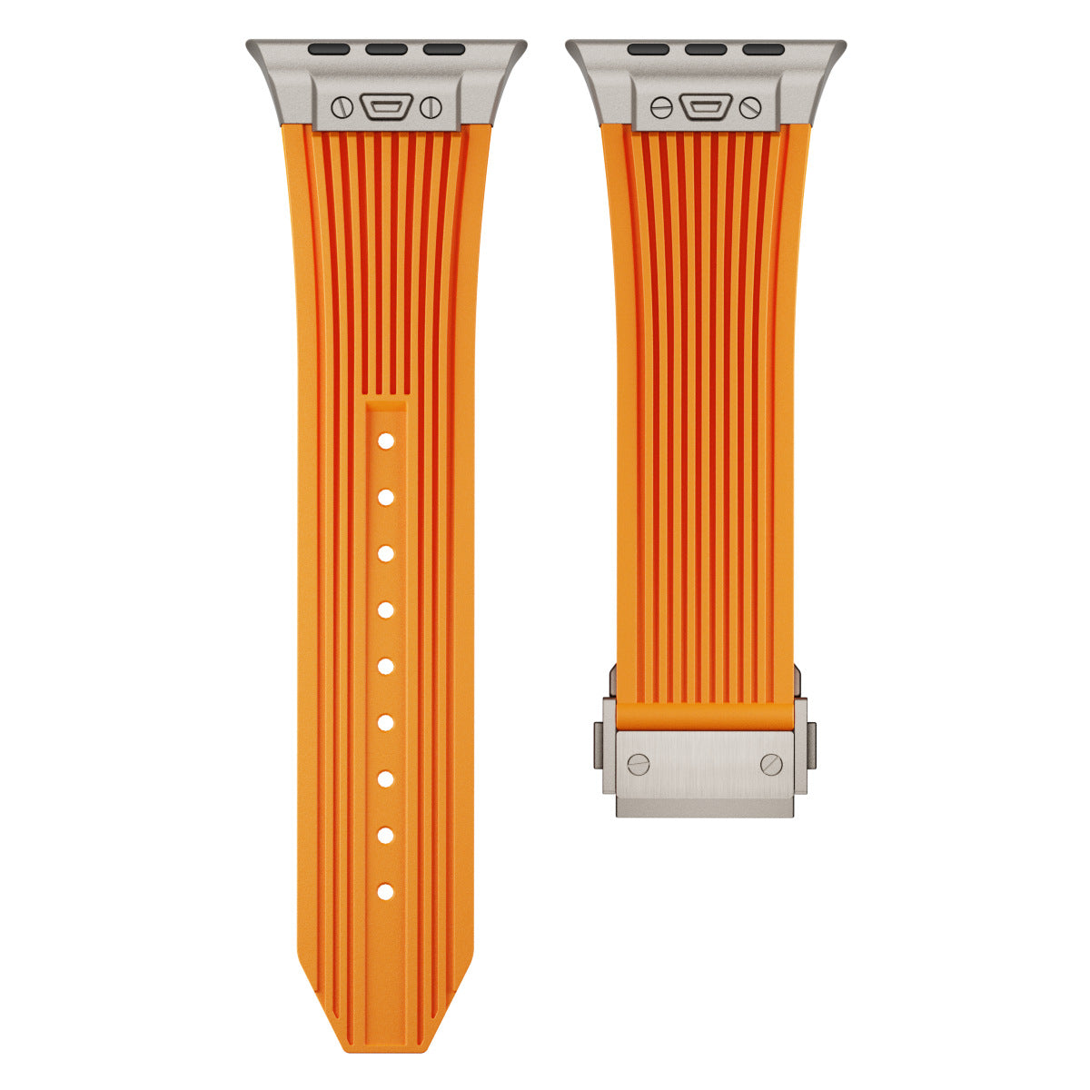 Minimalistisches Silikonarmband für Apple Watch – Bild 2 | LuxeStyle