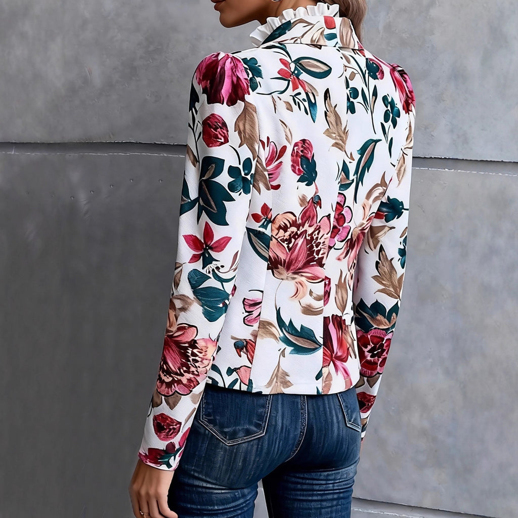 Damen Freizeitjacke mit Print – Bild 4 | LuxeStyle