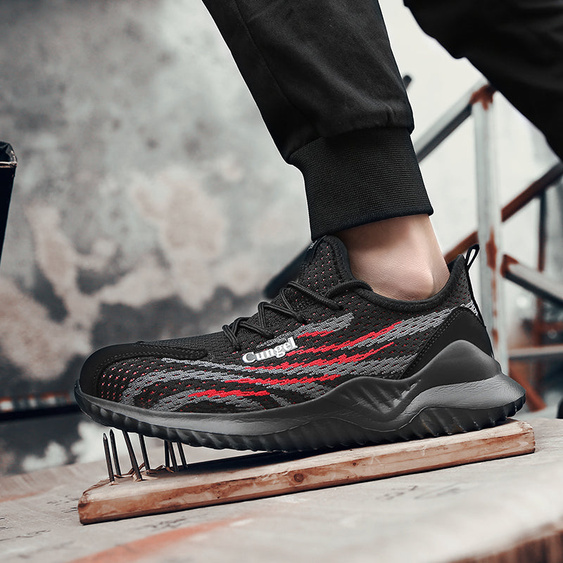 Robuste, atmungsaktive Arbeitschuhe für Herren – Bild 4 | LuxeStyle