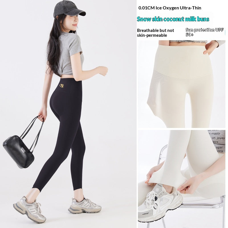 Ultra-dünne Ice-Silk Leggings für den Sommer