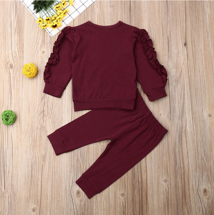 Baby-Overall mit Rüschen