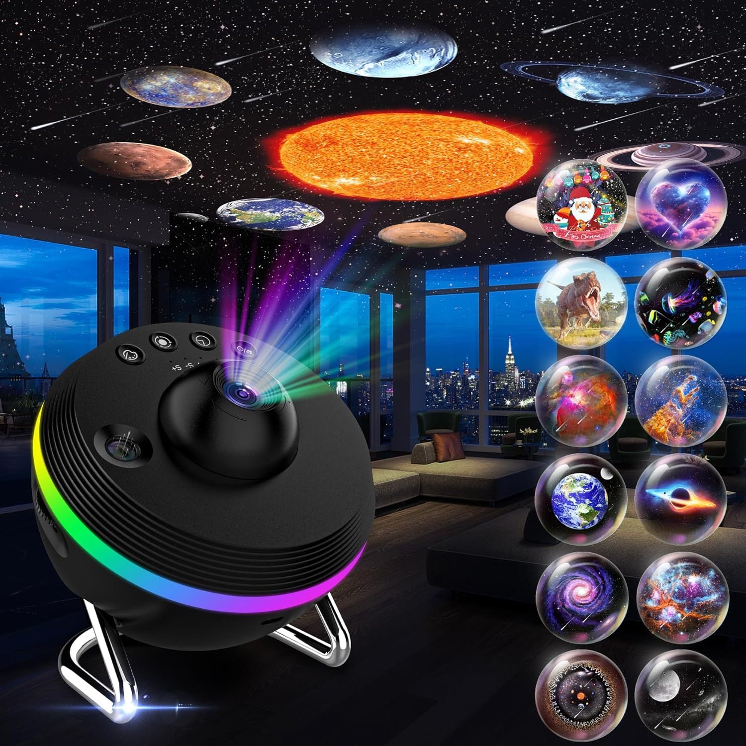 Sternenhimmel-Projektor «Starlight» · LED-Nachtlicht