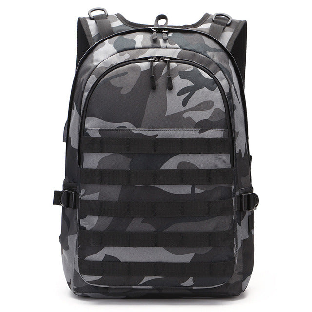 USB Camouflage Rucksack – Bild 7 | LuxeStyle