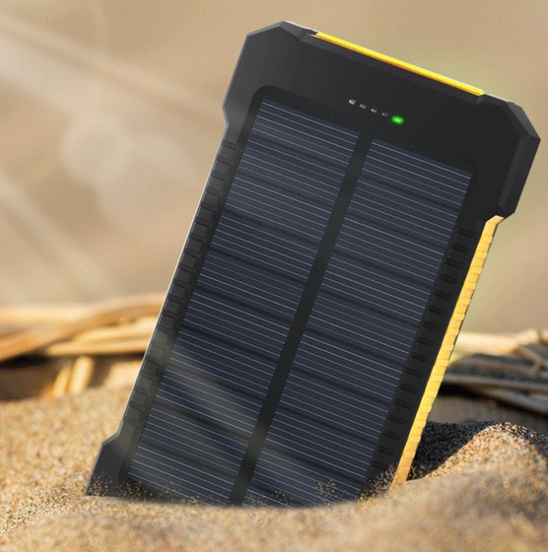Outdoor Solar Powerbank mit Kompass & LED