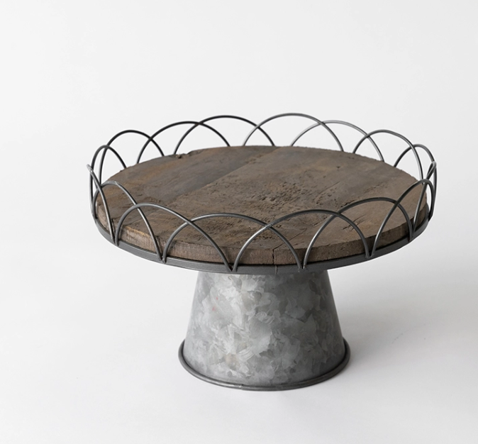 Holz-Etagere für Kuchen und Desserts | LuxeStyle