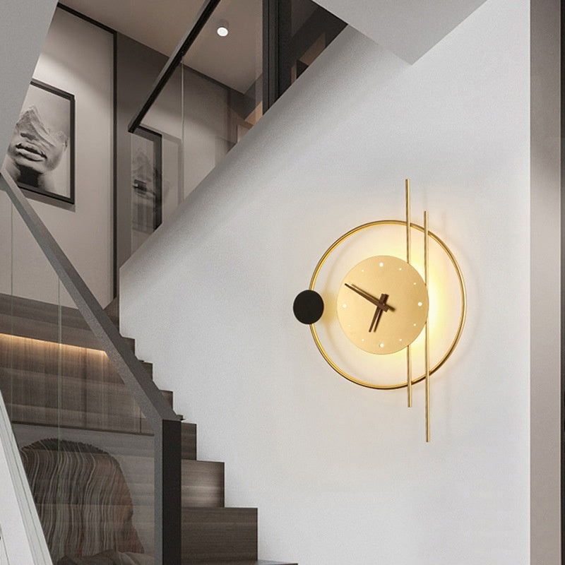 Wanduhr-Lampe