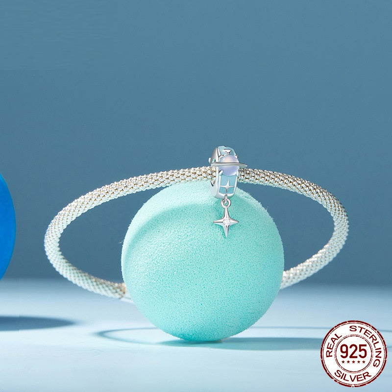 DIY Armband-Verschluss mit Planeten-Motiv