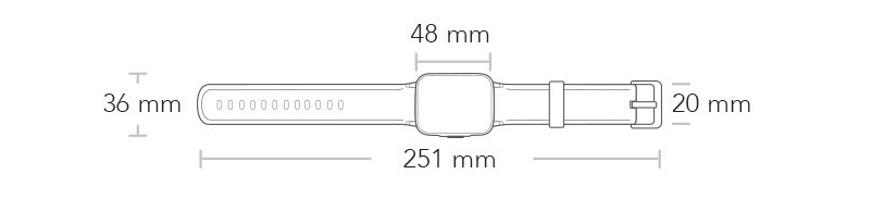 Wasserdichtes Smart-Armband
