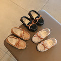 Süsses Baby-Mädchen-Schuhe mit weicher Sohle