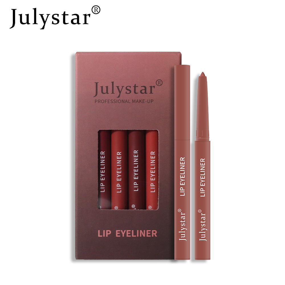 Wasserfester Lippenstift & Lipliner-Set