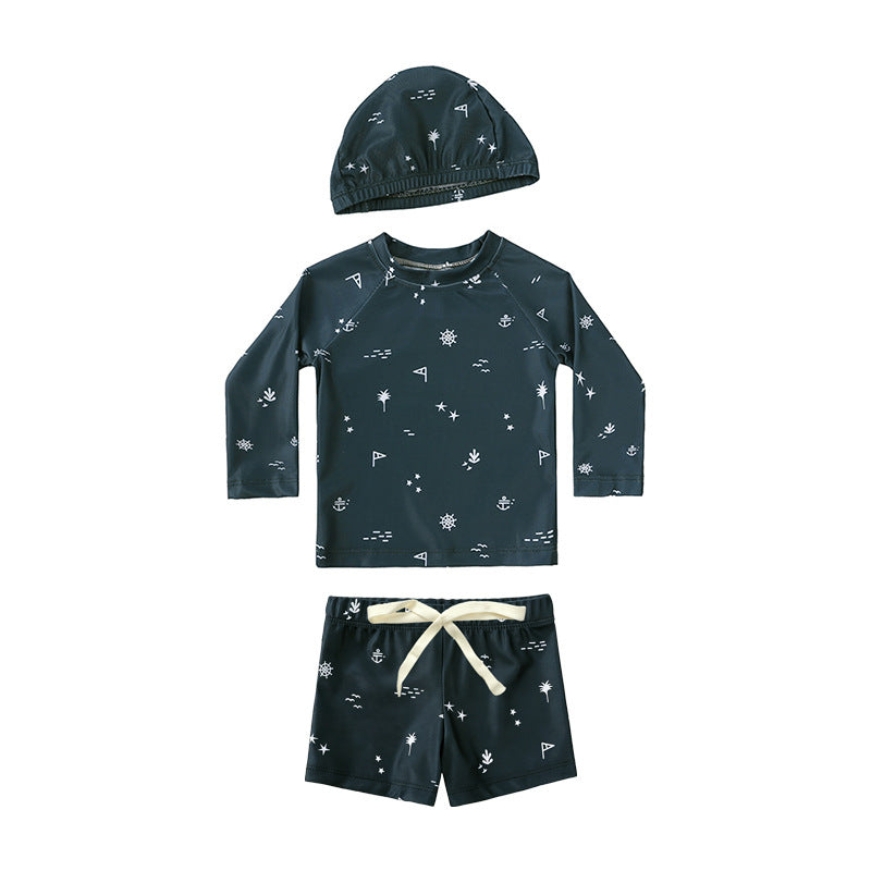 Kinder-Sun-Schutz Badeanzug mit Hut – Bild 7 | LuxeStyle