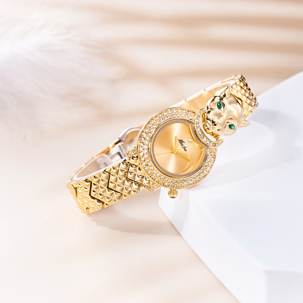 Leopard Damenuhr mit kleinem Zifferblatt – Bild 4 | LuxeStyle