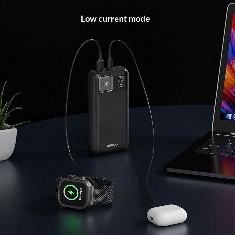 Mini Powerbank mit Digitalanzeige, 20000 mAh