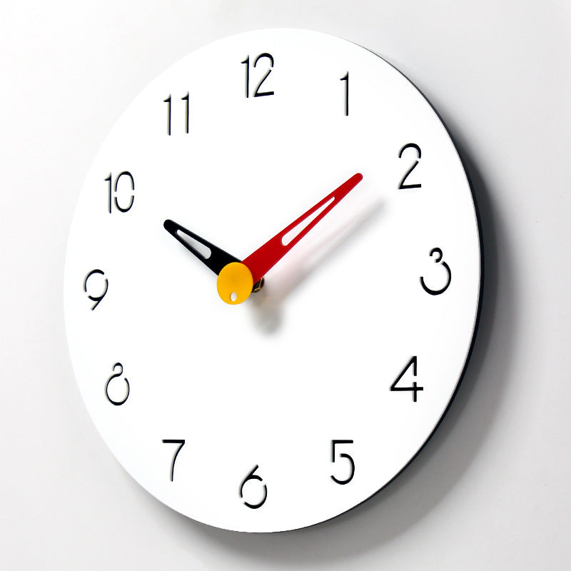 Geometrische Wanduhr aus Acryl | LuxeStyle