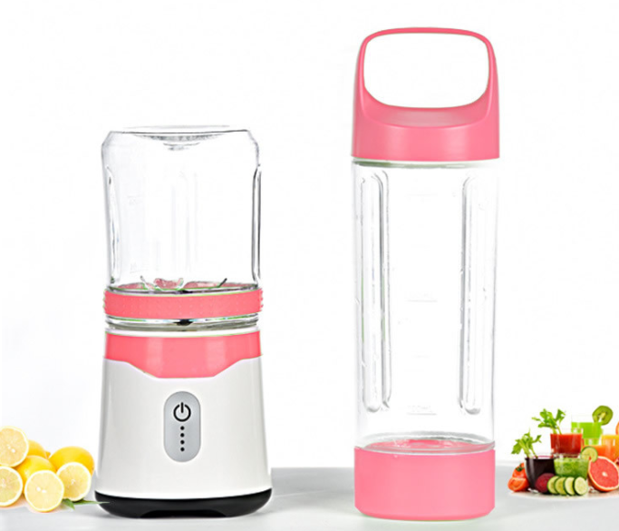 Tragbarer Entsafter mit Doppelbecher | LuxeStyle