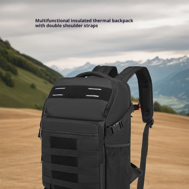 Oversized Outdoor Rucksack aus Oxford-Stoff – Bild 4 | LuxeStyle