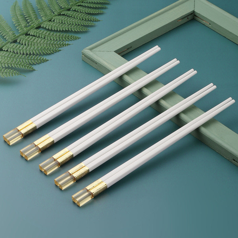 Essstäbchen-Set aus Legierung, hitzebeständig – Bild 2 | LuxeStyle
