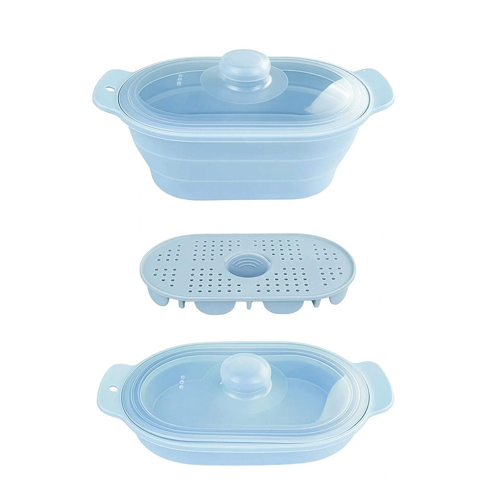 Faltbarer Silikon-Dampfgarer – Bild 3 | LuxeStyle
