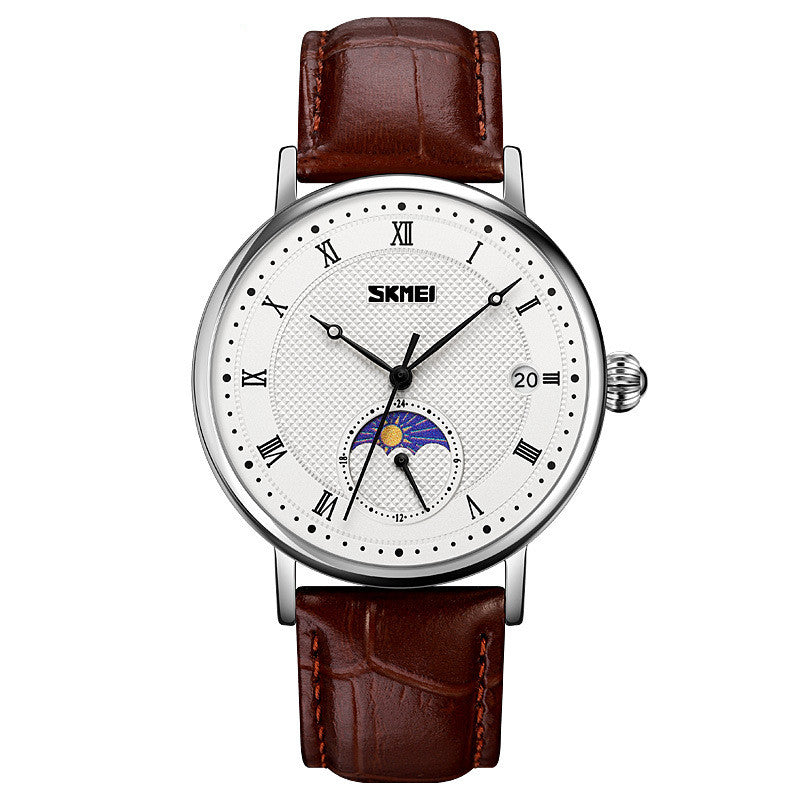 Herren Quarzuhr mit wasserdichtem Armband